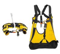 PETZL, Thales, Safety Jacket And Comfortable Evacuation Triangle With Braces, Yellow, U, Unisex-Adult