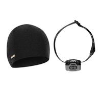 Petzl Tikkina 2022 Head Torch + Helikon-Tex Beanie - set