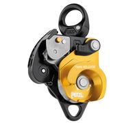 Petzl, Twin Release, Double Blocking Carruccole Unlockable For Recovery Systems, Black Gold, U, Unisex-Adult