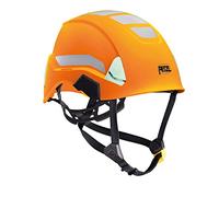 PETZL Unisex_Adult A020CA01 Strato HI-VIZ Helmet Orange, Solid, standard size