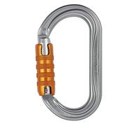 Petzl Unisex_Adult Ok Triact-lock Screw Carabiner, Gray, Einheitsgröße