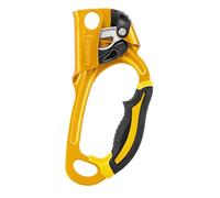 PETZL Unisex Steigklemmen Ascension sporting goods, Black Yellow, One Size UK