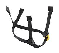 PETZL Unisex's Chinstrap Dual For Vertex Helmets And Layer Accessory for Climbing, Yellow Black, UNI