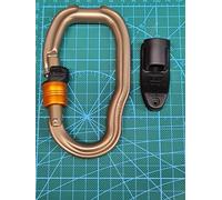 Petzl Vertigo Wire Lock Karabiner / Carabiner - With 1x CARITRAC