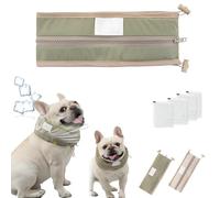 Petzymart Cool Loop, Cool Loop Dog Collar, Summer Fashion Breathable Ice Scarf, Medium and Large Puppies To Cool Down Going Out (Green, Medium)