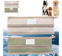 PetzyMart Cool Loop for Dogs, Summer Fashion Breathable Dog Cooling Collar, Reusable Pet Ice Neck Scarf Wraps for Indoor Outdoor, Medium and Large Puppies to Cool Down Going Out (AII,L 26-66Ibs)