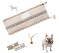 Petzymart Cool Loop, Petzymart Coolloop, Cooling Collar Instant Chill Adjustable Reusable, Summer Ice Scarf is Suitable for Puppies to Cool Down Going (White,Medium)