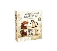 Peufcmi Bead Animal Kit | Funny Beadwork Crafting Making Set | 3D Beaded Bird DIY Kit,for Adults Teens Beginners Enthusiasts Party Home Decoration