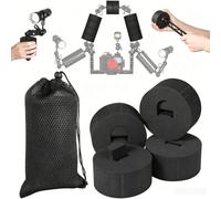 Peufcmi Camera Diving Float Blocks | 4-Piece with Net Bag | Diving Camera Floating Blocks Kit | for Outdoor Vacation Deep Water Exploration Research
