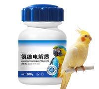 Peufcmi Dietary Health - Dietary Health Supplements | 200g Natural Nutrition Powder for Promotes Digestive Internal Balance Energy Growth Proper Development Parrots Avian Birds Pet Supplies