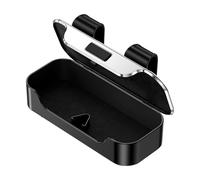 Peufcmi Glasses Holder for Car | Auto Eyeglasses Protective Box | Vehicle Sunglasses Holders Case - for Truck SUV Sedan Van Road Trip Long Distance Driving