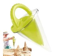 Peufcmi Spilling Funnel Beach Toy, Sand & Water Mixing Toy, Drip Sand Castle Building Kit, Beach Funnel SandCastle Building Kit, Drip SandsCastle Maker For Spectacular Creation SandCastle Building