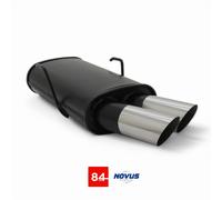 Peugeot 106 Sport Exhaust Silencer 2x76mm MS-DESIGN