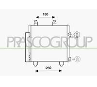 Fits Citroen C1 2014- Condenser 88450YV020 222821075