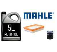 PEUGEOT 108 1.0 LITRE - SERVICE KIT - MAHLE OIL AIR 5 LITRE OF OIL