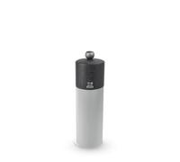 PEUGEOT - 18 cm Line Salt Mill - Classic Adjustment - Aluminum and PEFC Certified Wood - Made in France - Graphite Color