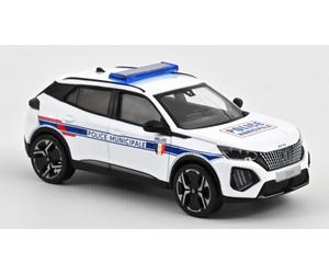 Peugeot 2008 GT 2024 Municipal Police 1:43 Model NOREV
