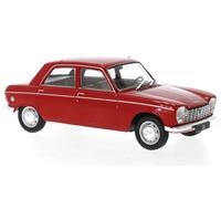 PEUGEOT 204 - 1968 - red - WhiteBox 1:24