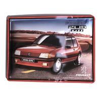 Peugeot 205 GTI I&S Collector Metal Sign 15 x 20 cm Embossed Model