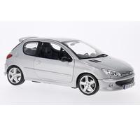 Peugeot 206 RC, silber , 2003, Modellauto, Fertigmodell, Norev 1:18