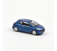 Peugeot 207 2007 Premium Pack Blue Aegean 1:87