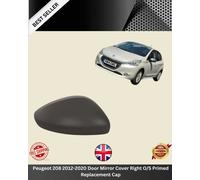 Peugeot 208 2012-2020 Door Mirror Cover Right O/S Primed Replacement Cap