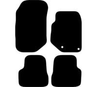 Peugeot 208 2020+ Onwards Car Mats UK-Made Tailored Fit Carpet Floor Mats Full Coverage Compatible Accessory Grey Trim