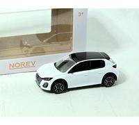 Peugeot 208 (2024), White, NOREV 1:64