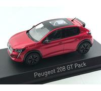 1:43 Norev Peugeot 208 GT Pack 2022 Elixir Red 472836