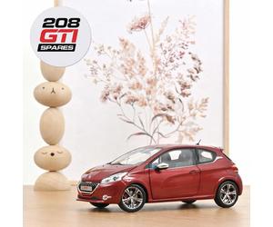 Peugeot 208 GTI 200THP Ruby Red 1:18 Scale Norev Model Diecast Model