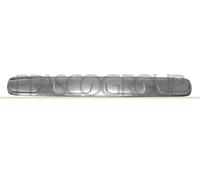Peugeot 3008 10-17 Rear Bumper Spoiler (Silver/Grey Metal Finish) PG5201 (41572)