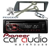 Peugeot 106 DEH-1800UB CD MP3 USB AUX In Car Stereo Radio Player & Fitting Kit