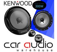 Peugeot 307 2001 Onward Kenwood KFC-E170P 300W Front Door Car Speaker Kit