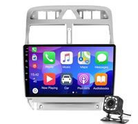 Peugeot 307 Android 14 Autoradio 2002-2013, 9" Touchscreen, Bluetooth, Wireless Carplay & Android Auto, GPS, WiFi, Backup Camera, FM RDS, SWC, HiFi Sound, Mirror Link