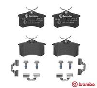 CITROEN C4 CACTUS Brembo Brake Pads FrontRear Hatchback 2014-
