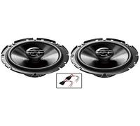 Peugeot 308 Speaker upgrade Front Door Pioneer car speakers 6.5" 17cm 300W