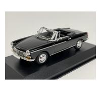 Peugeot 404 Cabriolet 1962 Black 1:43 Scale Maxichamps 940112931
