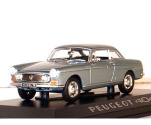 PEUGEOT 404 Coupe - bluemetallic - Norev 1:43