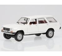 Peugeot 504 Break Dangel 1980 Alaskawhite diecast model car 475443 Norev 1:43