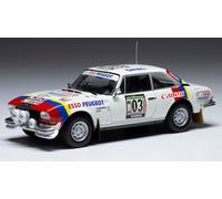 Peugeot 504 Coupe V6 #3 Rally Ivory Coast 1978 Lampinen/Aho 1:43 Model