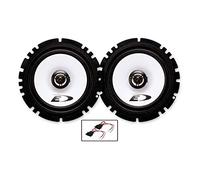 Peugeot 807 Speaker upgrade Front Door Alpine car speakers 6.5" 17cm 220W