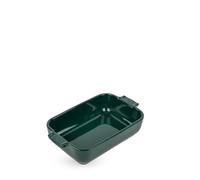 PEUGEOT - Appolia 22 cm Rectangular Oven Dish - Ceramic - Forest Green