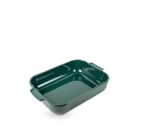 PEUGEOT - Appolia 36 cm Rectangular Oven Dish - Ceramic - Forest Green
