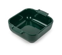 Peugeot Appolia ceramic dish 14x18 cm Forest green