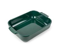 Peugeot Appolia ceramic dish 20x32 cm Forest green