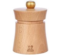 Peugeot - Baya Wooden Manual Salt Mill - Adjustable Grinder Beechwood, Natural, 8 cm
