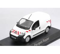Peugeot Bipper 2009 White with Red Stripping 1:43 Model 479868 NOREV