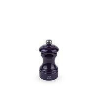 PEUGEOT - Bistro 10 cm Pepper Mill - Classic Grind System - Made with PEFC Certified Wood - Lifetime Guaranteed Mechanism - Made in France - Eggplant Colour