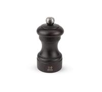 PEUGEOT - Bistro 10 cm Pepper Mill - Classic Grind System - Made with PEFC Certified Wood - Lifetime Guaranteed Mechanism - Made in France - Chocolate Colour
