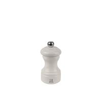 PEUGEOT - Bistro 10 cm Pepper Mill - Classic Grind System - Made with PEFC Certified Wood - Lifetime Guaranteed Mechanism - Made in France - Ivory Colour